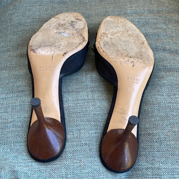 Gucci black bamboo heels - Picture 9 of 16